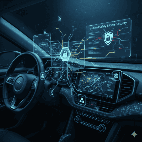 Automotive cybersecurity protecting connected vehicles with secure ECUs, encryption, and in-vehicle network security