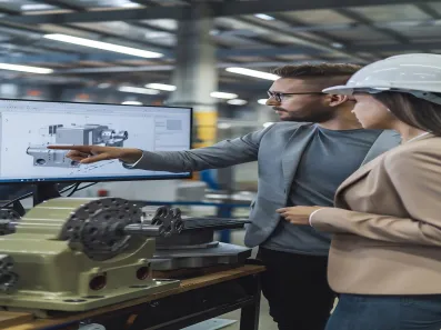 Mechanical engineering design with 3D CAD modeling for precise product development and manufacturing
