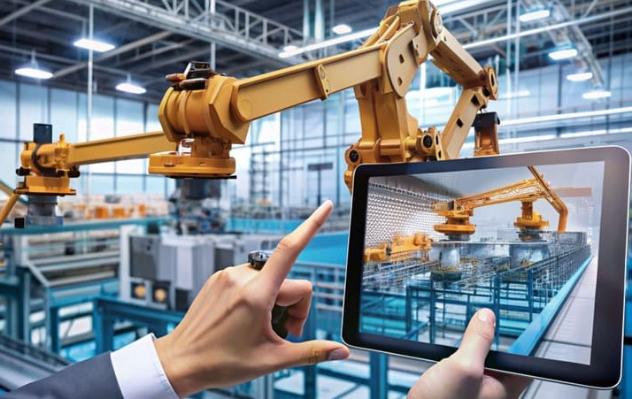 Virtual commissioning of industrial machinery using simulation to validate automation before deployment